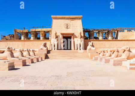 Atlas Filmstudios Ouarzazate in Marokko. Marokkanischen Atlas Studios ist eines der größten Filmstudios der Welt. Stockfoto