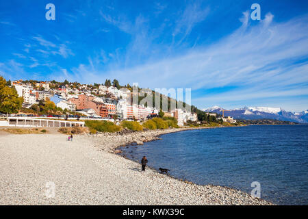 Bariloche Strand und See Nahuel Huapi in Patagonien region Argentinien Stockfoto