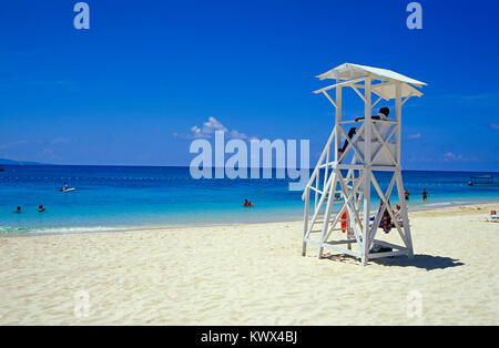 Ärzte Cave Beach, Montego Bay, Jamaika Stockfoto