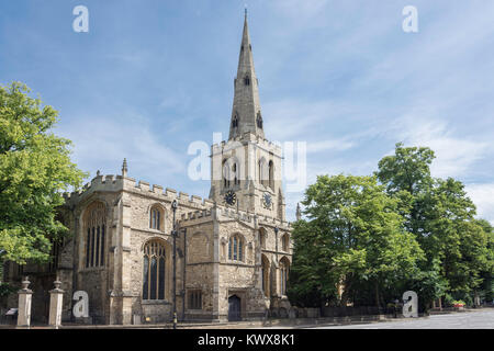 Die Kirche von Saint Paul, St Paul's Square, Bedford, Bedfordshire, England, Vereinigtes Königreich Stockfoto