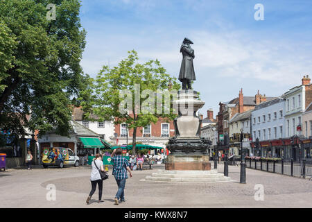 St Paul's Square, Bedford, Bedfordshire, England, Vereinigtes Königreich Stockfoto