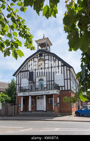 Altes Rathaus, Bedford Road, Sandy, Bedfordshire, England, Vereinigtes Königreich Stockfoto