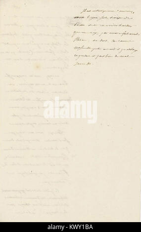 Minute d'une Lettre de Napoléon Ier à Joseph Fouché - Archiv Nationales-AF-IV-867 Argentan 11 - (2) Stockfoto