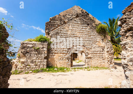 Mannar Fort ist auf der Insel Mannar, Sri Lanka entfernt. Fort gebaut, die von portugiesischen, ging dann an die niederländische und die britische. Stockfoto