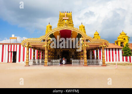 Nallur Kandaswamy Kovil ist einer der bedeutendsten hinduistischen Tempeln im Bezirk der Nördlichen Provinz Jaffna, Sri Lanka. Stockfoto