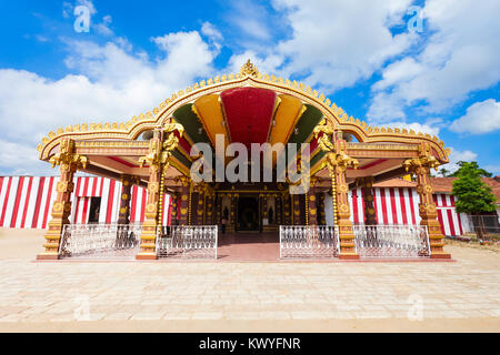 Nallur Kandaswamy Kovil ist einer der bedeutendsten hinduistischen Tempeln im Bezirk der Nördlichen Provinz Jaffna, Sri Lanka. Stockfoto