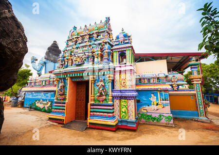 Koneswaram Tempel auch bekannt als Dakshinakailasha ist eine klassische mittelalterlichen Hindu Tempel zu Lord Shiva in Trincomalee, Sri Lanka eingeweiht Stockfoto