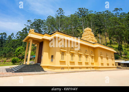 Shri Bhakta Hanuman Tempel ist ein Hindu Tempel in Ramboda, Sri Lanka. Hanuman Tempel ist in der Nähe von Nuwara Eliya Stadt. Stockfoto