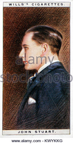 John Stuart war ein schottischer Schauspieler von der Stummfilmzeit 1898 - 1979 Stockfoto