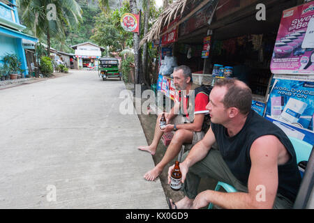 Straße in Philippinen Stockfoto