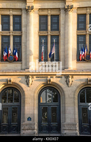 Universität Sorbonne, Paris, Frankreich Stockfoto