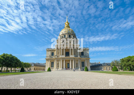 Nationale Residenz der Invalidendom in Paris, Frankreich Stockfoto