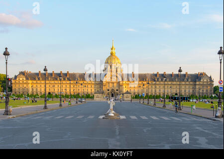 Nationale Residenz der Invalidendom in Paris Stockfoto