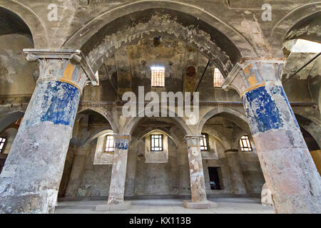 In der griechisch-orthodoxen Kirche zu Kaiser Konstantin und Helen, in Mustafapasa, Kappadokien, Türkei gewidmet. Stockfoto