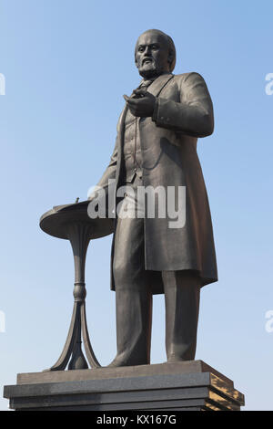 Jaroslawl, Russland - Juli 20, 2016: sawwa Mamontov Denkmal in der Stadt Jaroslawl Stockfoto