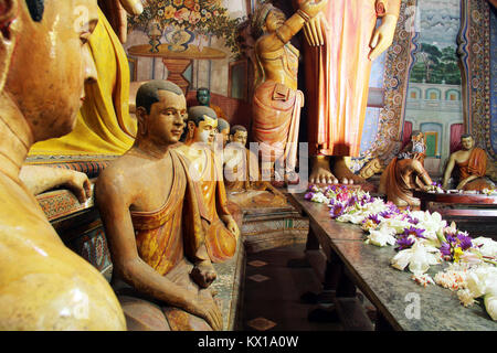 In buddhistischen Tempel Wewurukannala Vihara in der Nähe Dikwella, Sri Lanka Stockfoto