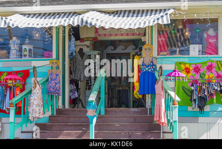 Funky Dress Shop in Haleiwa Hawaii Stockfoto