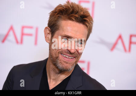 Los Angeles, USA. 05 Jan, 2018. Willem Dafoe kommt an der 2018 AFI Awards an den vier Jahreszeiten am Freitag, Januar 5, 2018 in Los Angeles. Credit: Gtres Información más Comuniación auf Linie, S.L./Alamy leben Nachrichten Stockfoto