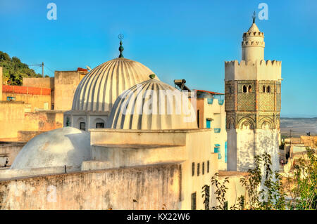 Sidi Bou Makhlouf Moschee in El Kef in Tunesien Stockfoto