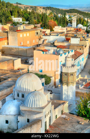 Sidi Bou Makhlouf Moschee in El Kef in Tunesien Stockfoto