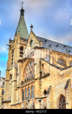 St. Severin Kirche im Quartier Latin von Paris. Stockfoto