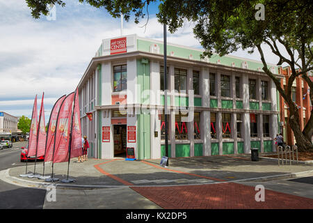 Art déco-Center, hershell Street, Napier, Neuseeland Stockfoto
