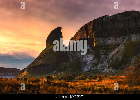 Die Eagle Rock im County Leitrim - Irland Stockfoto