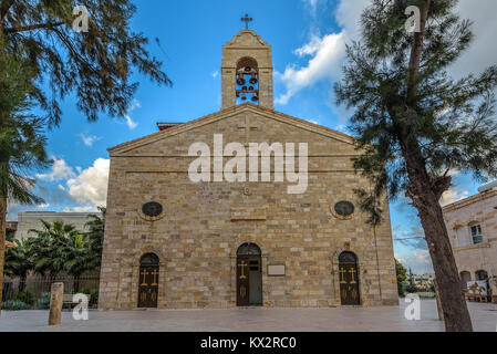 Die Griechisch-orthodoxe Kirche in Madaba Jordanien Stockfoto