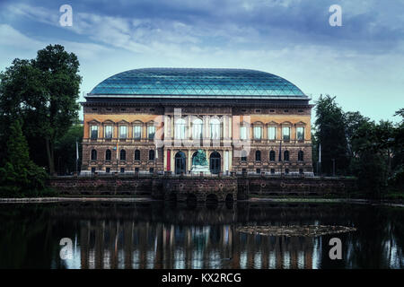Blick auf den historischen Palast taendehaus" in Düsseldorf in Deutschland Stockfoto