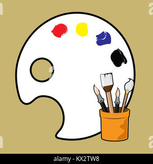 Bürste Vektor Stockfoto