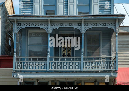 Alten Topf Stadt Taverne, 133 King Street West, Strasburg, Virginia Stockfoto