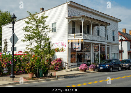 Cristina's Cafe, 219 King Street West, Strasburg, Virginia Stockfoto