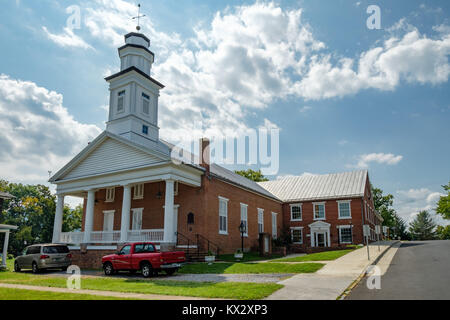 Strasburg presbyterianische Kirche, 325 South Holliday Street, Strasburg, Virginia Stockfoto