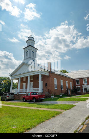 Strasburg presbyterianische Kirche, 325 South Holliday Street, Strasburg, Virginia Stockfoto