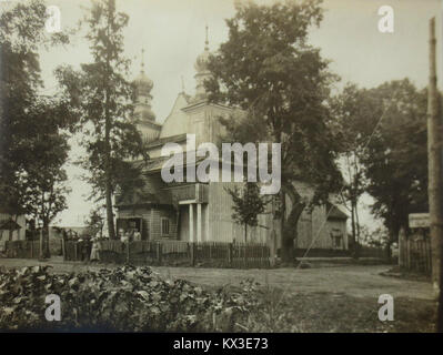 Ein historisches Bild von Personen namens Dyvin und Kobrynskaja aus dem Jahr 1917; Details über das Ereignis oder den Kontext sind begrenzt. Stockfoto
