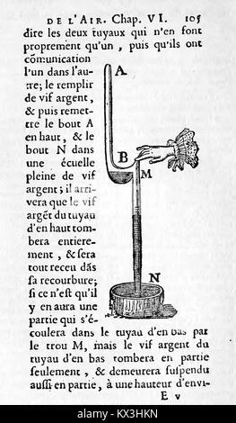 Band III der gesammelten Werke von Blaise Pascal präsentiert seine Schriften aus den frühen 1650er Jahren, darunter theologische, mathematische und physikalische Texte aus dem 19. Jahrhundert. Stockfoto