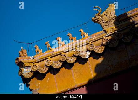 Peking, China: 12. Oktober 2012. Peking reisen. Die Verbotene Stadt Stockfoto