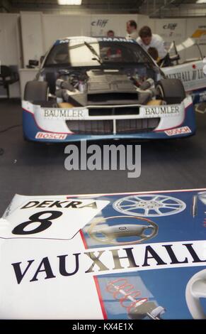 Oliver Gavin, Joest Racing Opel, Opel Calibra V6 4x4, International Touring Car Championship für FIA-Klasse 1 Tourenwagen, Silverstone Aug 17 1996. Stockfoto