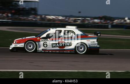 Alessandro Nannini, Martini Alfa Corse, International Touring Car Championship für FIA-Klasse 1 Tourenwagen, Silverstone Aug 17 1996. Stockfoto