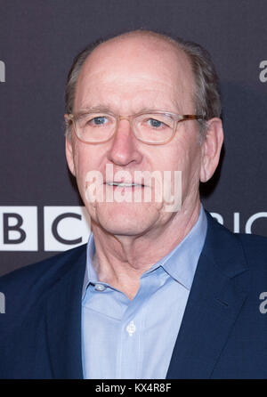 Los Angeles, USA. 07 Jan, 2018. Richard Jenkins besucht die BAFTA Awards Los Angeles Saison Tea Party im Hotel Vier Jahreszeiten in Beverly Hills, Kalifornien, USA, am 06. Januar 2018. Credit: Hubert Boesl - KEINE LEITUNG SERVICE-Credit: Hubert Boesl/dpa/Alamy Leben Nachrichten Quelle: dpa Picture alliance/Alamy leben Nachrichten Stockfoto