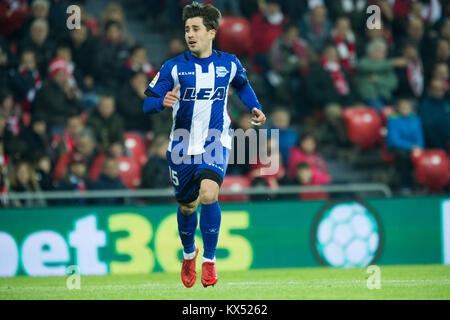 Bilbao, Spanien. 07 Jan, 2018. (15) Bojan Krkic während der spanischen La Liga Fußball Match zwischen Athletic Bilbao und Club Deportivo Alaves, an San Mames Stadium, in Bilbao, Nordspanien, Sonntag, Januar, 07, 2018. Credit: Gtres Información más Comuniación auf Linie, S.L./Alamy Live News Credit: Gtres Información más Comuniación auf Linie, S.L./Alamy leben Nachrichten Stockfoto