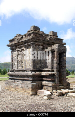 Arjuna Tempel auf Dieng Plateau, Java, Indonesien Stockfoto