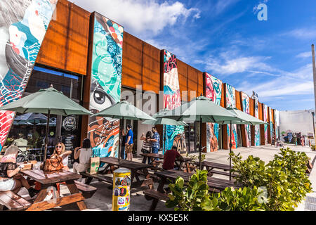 Wynwood Arcade, Wynwood Art District, Miami, Florida, USA. Stockfoto