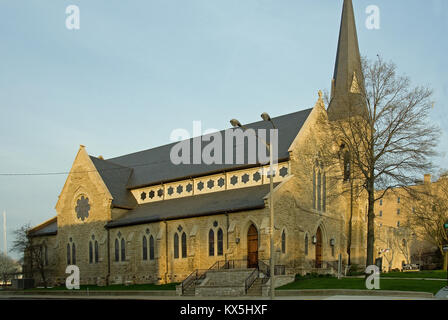 Die St Paul's Episcopal Church Flint, Michigan USA Stockfoto