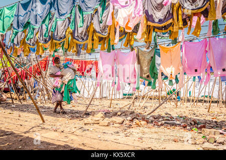 Waschen ghats in Bombay/Mumbai © Sauriêl Ltd | Samantha Scholl | | www.saurielcreative.com fb.com/SaurielPhotography Stockfoto