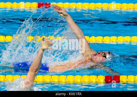SABBIONI Simone ITA 200 Backstroke Männer Kopenhagen 13-12-2017 Royal Arena LEN Europäischen kurzen Kurs Schwimmen Meisterschaften - Campionati Europei nuot Stockfoto