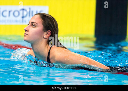 QUADARELLA Simona ITA 800 Freestyle Frauen Kopenhagen 13-12-2017 Royal Arena LEN Europäischen kurzen Kurs Schwimmen Meisterschaften - Campionati Europei Stockfoto