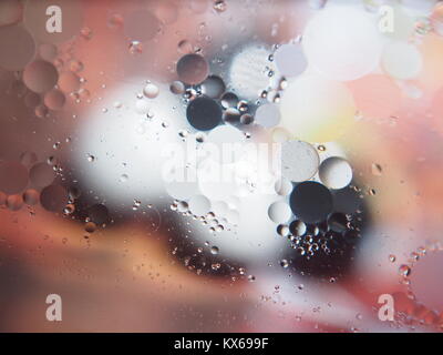 Abstrakte Bilder. Bunte Kreise auf einen farbigen Hintergrund. Abstraktion. Tapete. Stockfoto