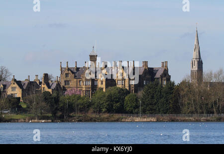 Brownlow House, Lurgan, County Armagh in Nordirland. Stockfoto