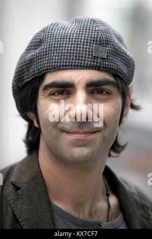 Deutsch-türkische Regisseur Fatih Akin dargestellt während der Frankfurter Buchmesse in Frankfurt, Deutschland, 12. Oktober 2011. Foto: Fredrik von Erichsen | Verwendung weltweit Stockfoto